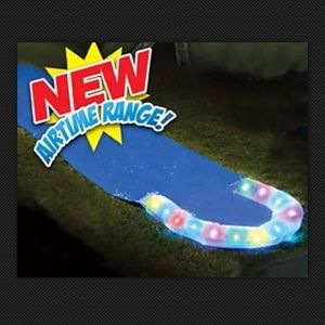 NWT Water Slide LED Lights Aqua Pool Party Summer